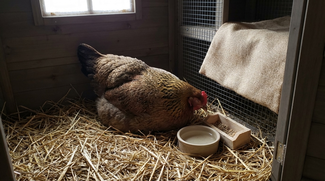 Poule ne bouge plus et ferme les yeux analyse et conseils