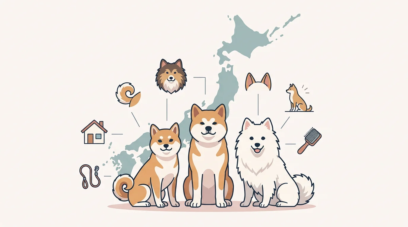 Chien japonais : définition, origines et points communs