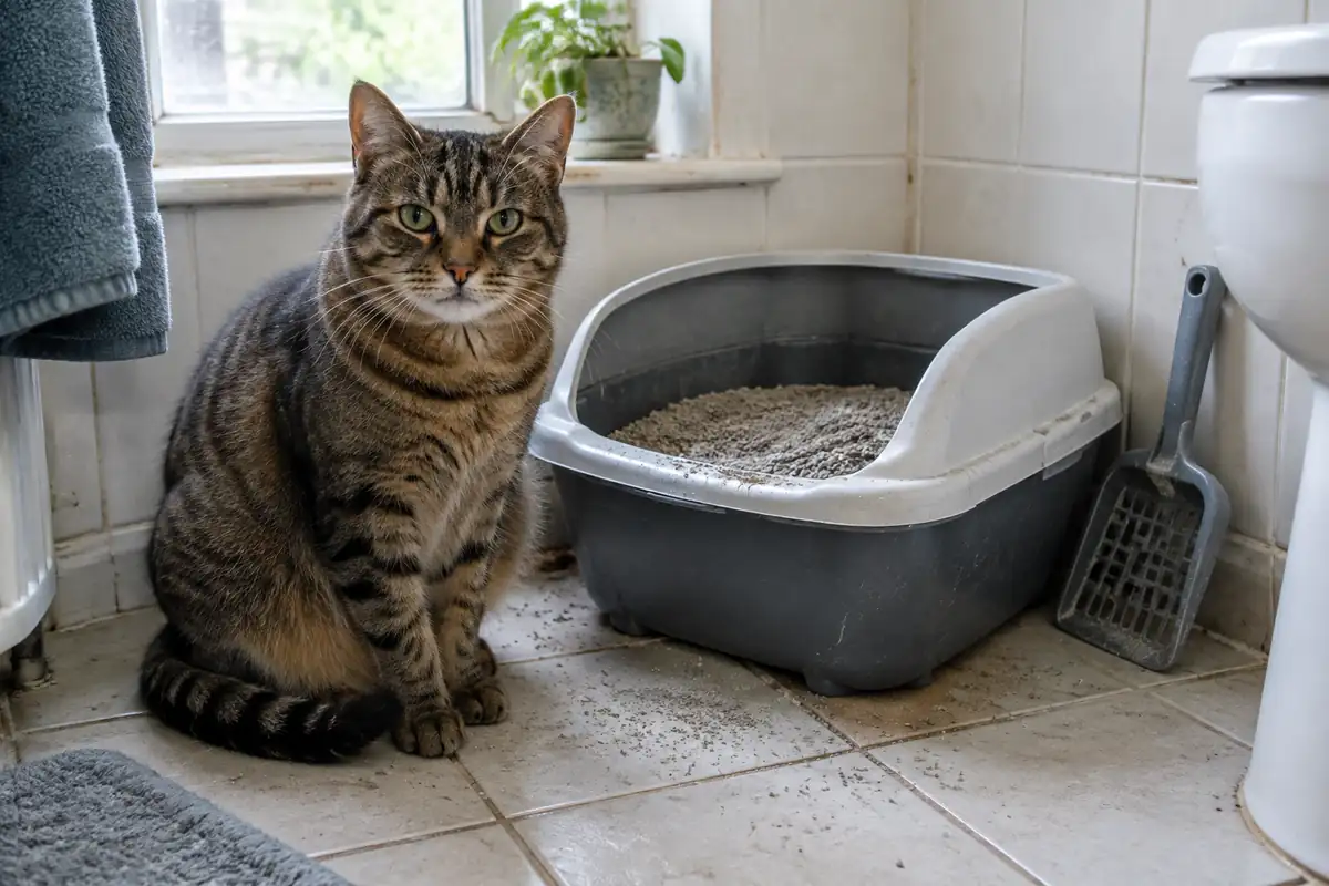 Vers chez le chat : ce que vous avez vu dans le bac, et ce qu'il faut faire