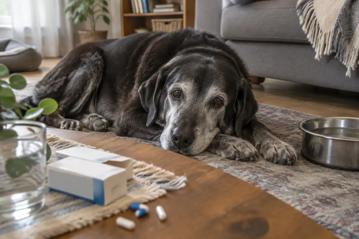 Gabapentine chez le chien : pourquoi une boîte de pharmacie humaine, et comment se passe le traitement